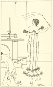 Frontispice, Le compte rendu complet et véridique de la merveilleuse mission du comte Lavender - Aubrey Beardsley