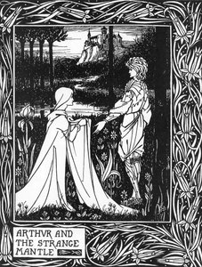 Le roi Arthur recevant la visite d