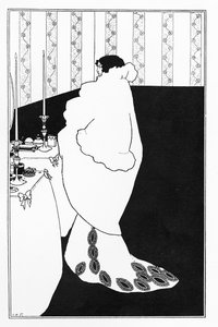 La Dame aux Camélias, illustration de "The Yellow Book", 1894