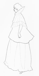 Madame Réjane, illustration de 