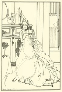 La Coiffure - Aubrey Beardsley