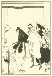 La Mort de Pierrot - Aubrey Beardsley