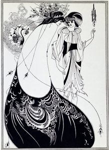 La Jupe de Paon. Illustration de Salomé par Oscar Wilde