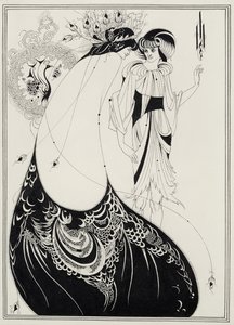 La jupe de paon, illustration pour l