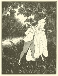 Les Trois musiciens - Aubrey Beardsley
