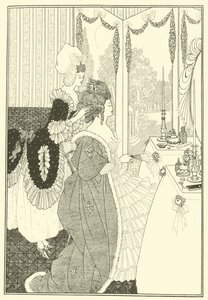 La Toilette - Aubrey Beardsley