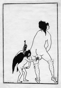 La toilette de Lampito, 1896 - Aubrey Beardsley