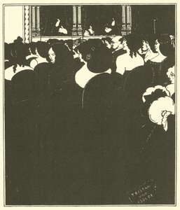 Les Wagnerites - Aubrey Beardsley