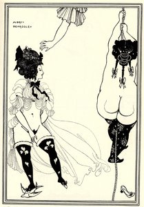Deux femmes athéniennes en détresse. Illustration pour La Lysistrata d