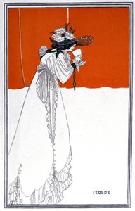 Yseult buvant le philtre, Angleterre, vers 1900 - Aubrey Beardsley
