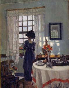 Femme à la fenêtre
