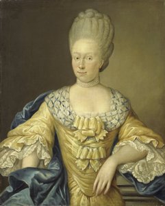 Adriana Johanna van Heusden, épouse de Johan Arnold Zoutman - August Christian Hauck
