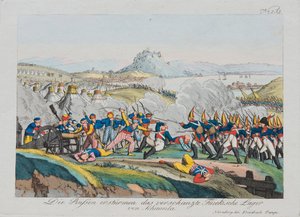 Prise de la forteresse de Shumen en 1828, vers 1830 - August Friedrich Andreas Campe