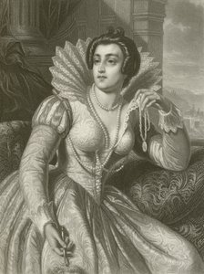 Julia Imperiali (gravure) - August Friedrich Pecht