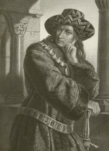 Karl VII (gravure) - August Friedrich Pecht