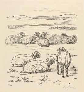 Moutons - August Gaul