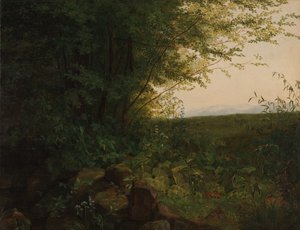 À la lisière de la forêt, vers 1820