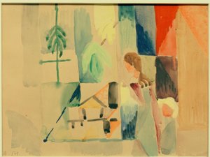 Enfants au magasin de légumes II - August Macke