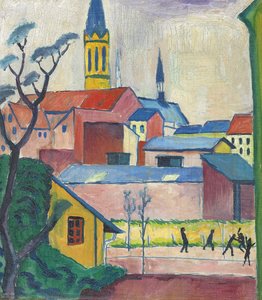 Marienkirche, 1911 - August Macke
