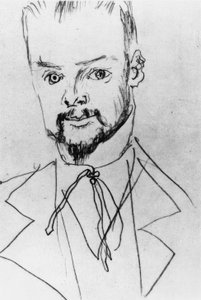 Paul Klee / Dessin de A. Macke