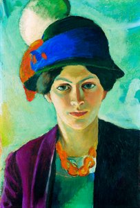 Portrait de la femme de l