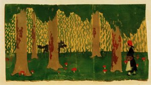 Le Petit Chaperon Rouge - August Macke