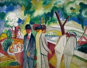 Promeneurs (Grande promenade lumineuse)
