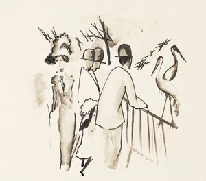 Jardin zoologique II, 1912 - August Macke