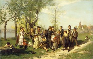 Enfants jouant