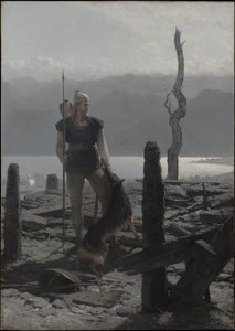 Saga de Frithiof : le retour de Frithiof, années 1880 - August Malmström