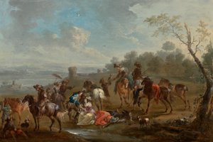 Chasse au héron