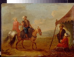 Cavaliers turcs - August Querfurt