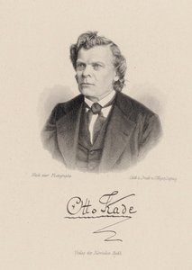 Portrait du compositeur Otto Kade 1819-1900