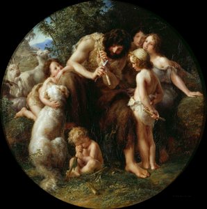 Jubal, le père de la flûte, 1839 - August von Kloeber