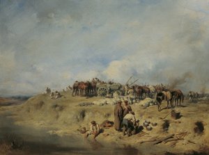 Bivouac de soldats russes