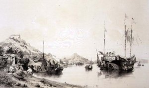 La côte de Macao à marée haute, planche 12 de 