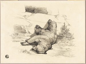 Ours russe - Auguste Andre Lancon