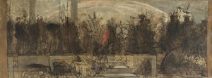 Le jugement universel, esquisse