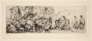 Troupe de cirque - Auguste Brouet