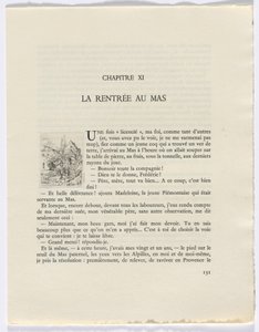 Frédéric Mistral: Mémoires et Recits by Frédéric Mistral: buildings and trees (page 131)