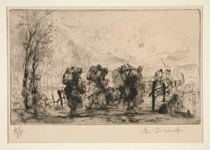 Mitrailleurs belges - Auguste Brouet