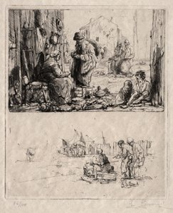 Sur les fortifications à Saint-Ouen - Auguste Brouet