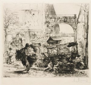 Une matinée Avenue de Clichy - Auguste Brouet