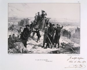 Le Jour de la Bataille, Siège de Paris, Guerre franco-prussienne, 1870-1871 - Auguste Bry