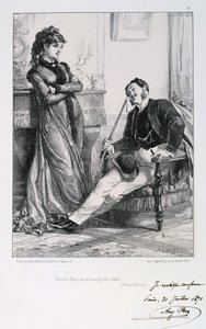 Pauvre Nini, tu as mangé du chien !, Siège de Paris, 1871 - Auguste Bry