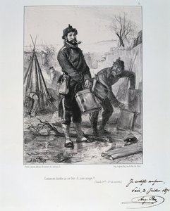 Soldats de la Garde Nationale, Siège de Paris, 1870-1871 - Auguste Bry