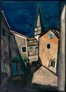 Le village de Graveson - Auguste Chabaud