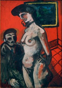 Dans le salon - Auguste Chabaud