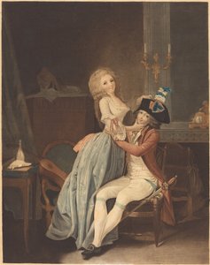 Le cocarde nationale - Auguste Claude Simon Legrand after Louis Léopold Boilly
