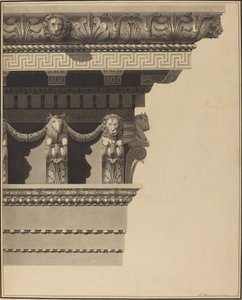Entablement - Auguste Delacouture
